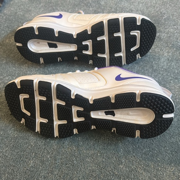 Nike T Lite XL White and Purple Women’s Athletic Shoes w Rubber Sole size 7.5 - Picture 3 of 3